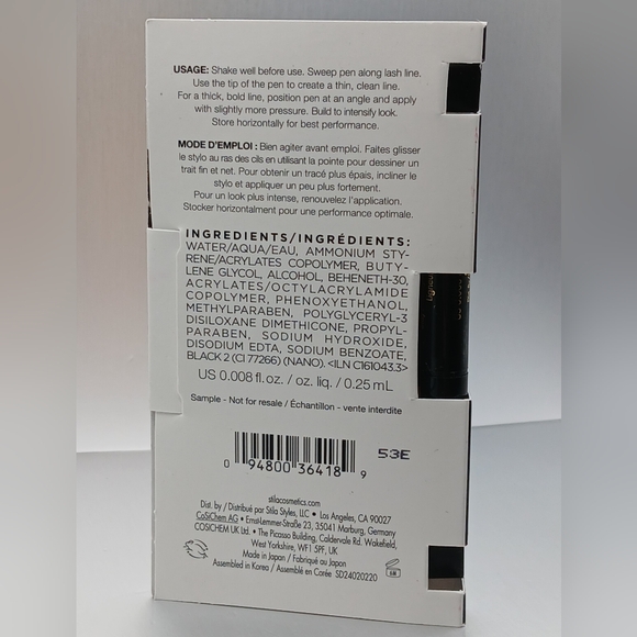 5 For $25 Item🌸 Stila Stay All Day Warerproof Liquid Eye Liner - Picture 4 of 7